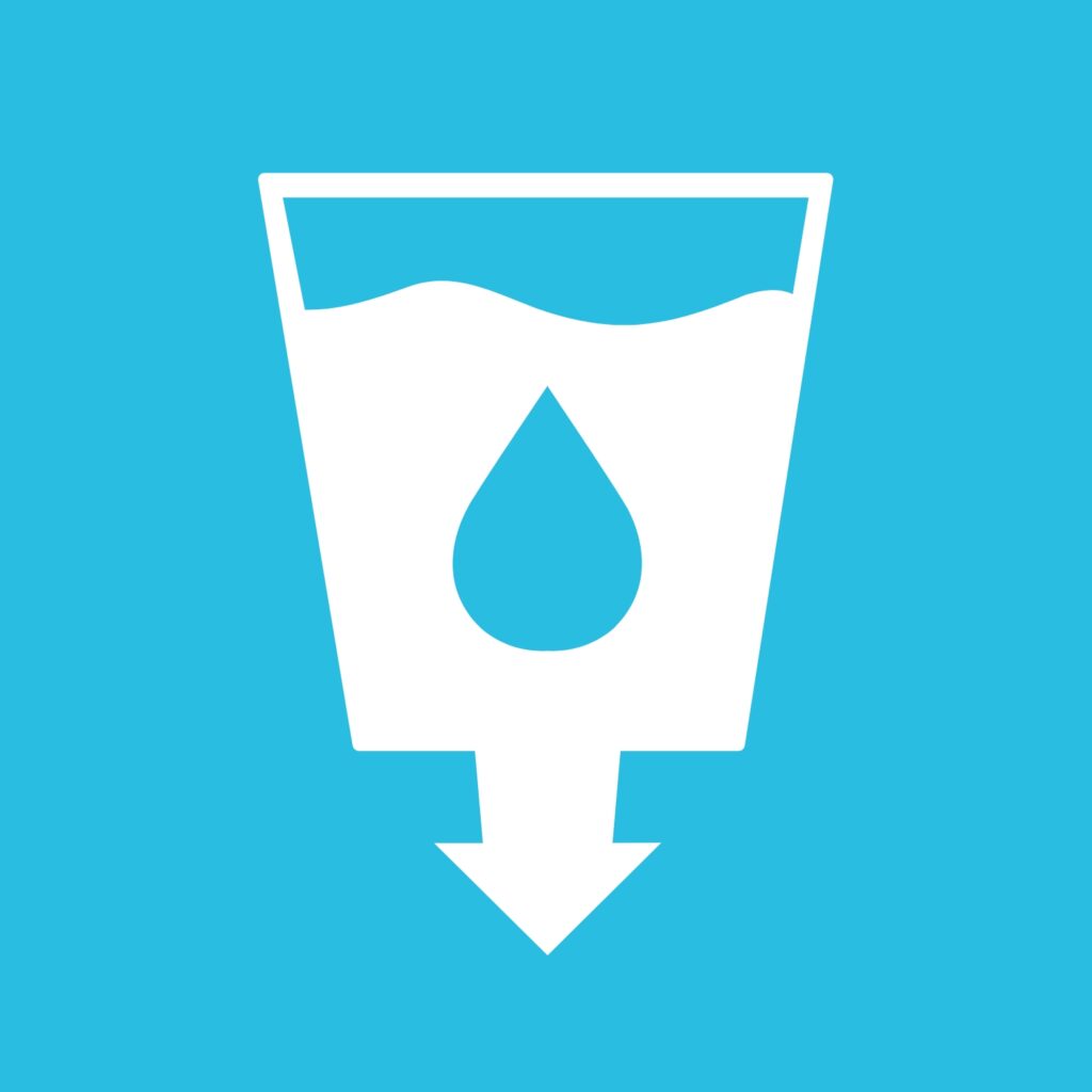Water filter for humanitarian aid