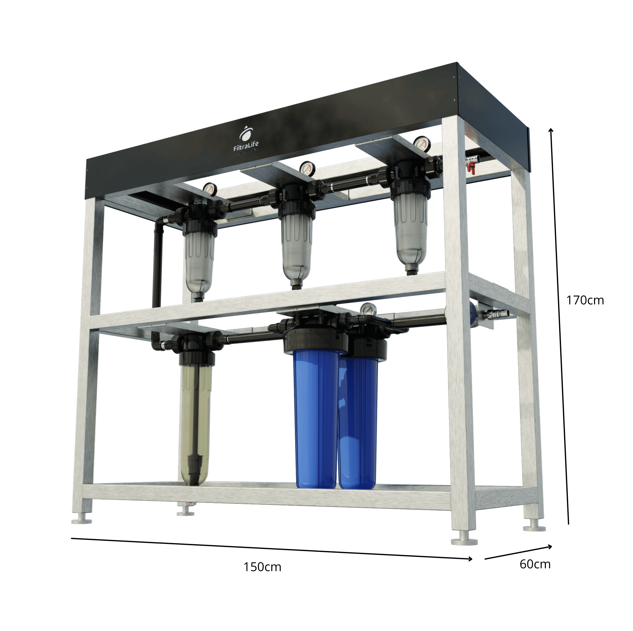 Machine filtralife agricole avec les filtres